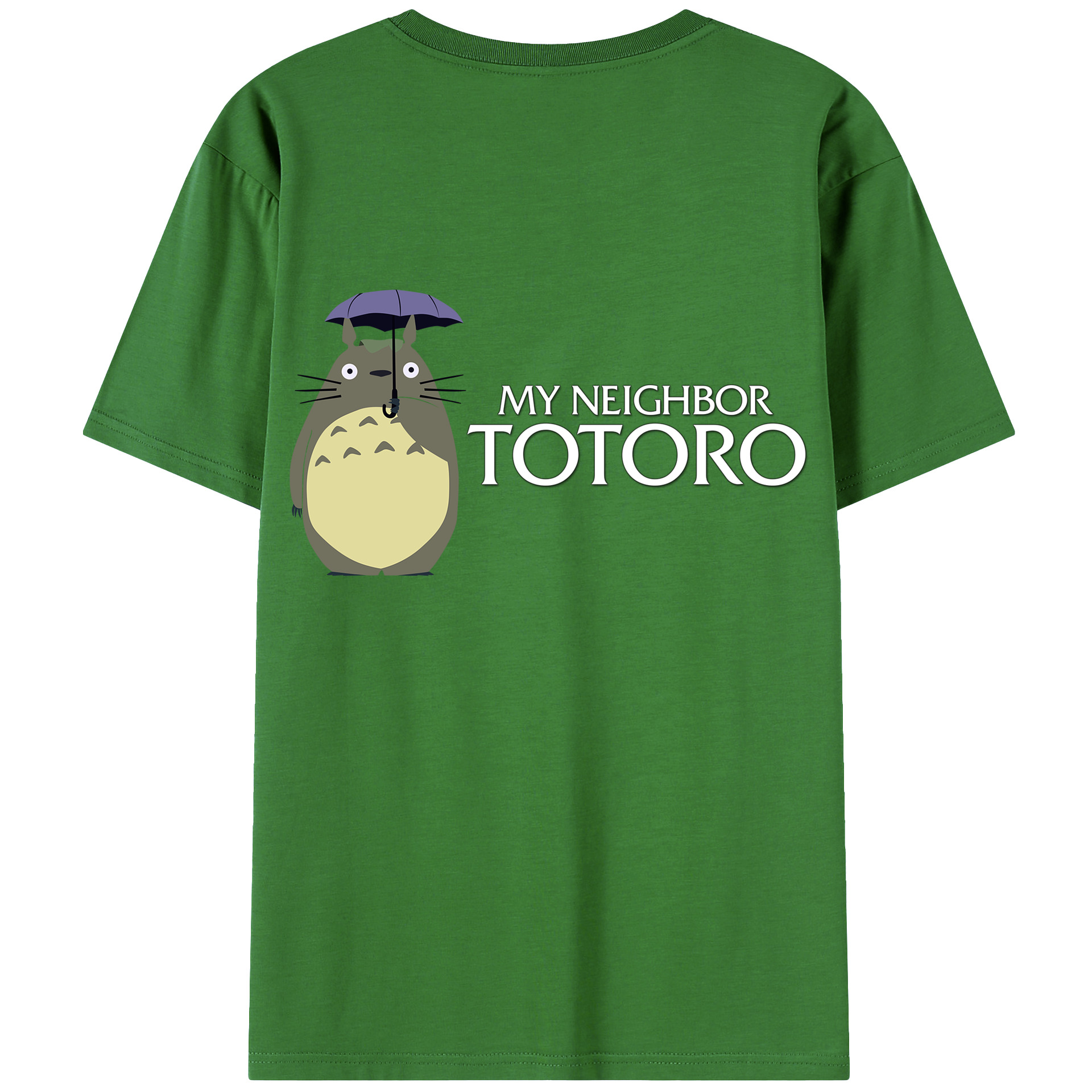 （画像用） となりのトトロ 草壁メイ 草壁サツキ My Neighbor Totoro Satsuki Kusakabe Mei Kusakabe レディース半袖Tシャツ(バックプリント)